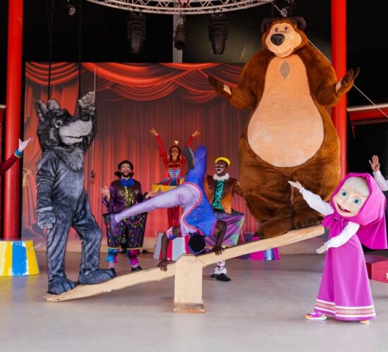 Masha And The Bear Circus Show