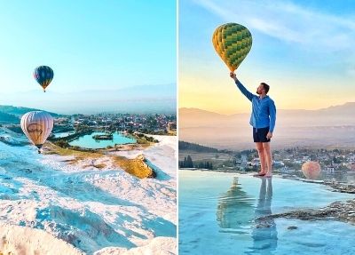 Alanya Pamukkale Tour With Hot Air Balloon Ride