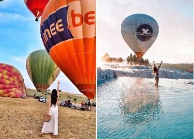 Kusadasi Pamukkale Tour With Hot Air Balloon Ride