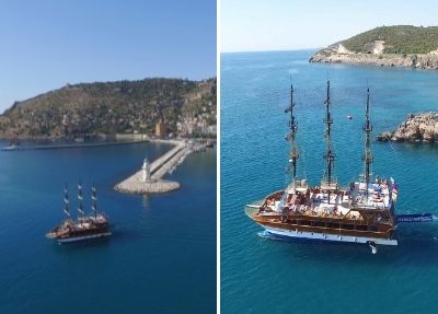 Alanya Catamaran Boat Trip