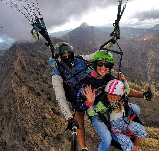 2300 Meter Teide Paragliding