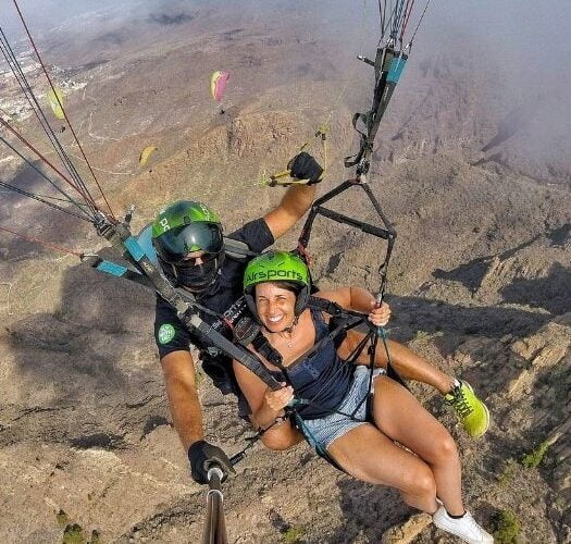 2300 Meter Teide Paragliding