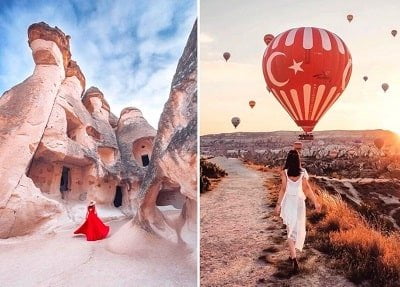 Cappadocia Tour From Kemer with Cave Hotel